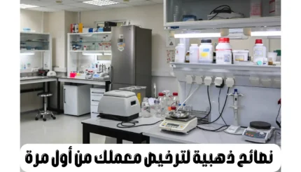 نصائح ذهبية لترخيص معملك من أول مرة ترخيص معمل تحاليل طبية