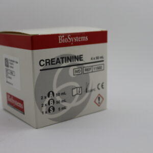 BioSystems CREATININE 4x50 IVD REF 11502 2x 50 mL 2 x 50 ml 1x 5ml