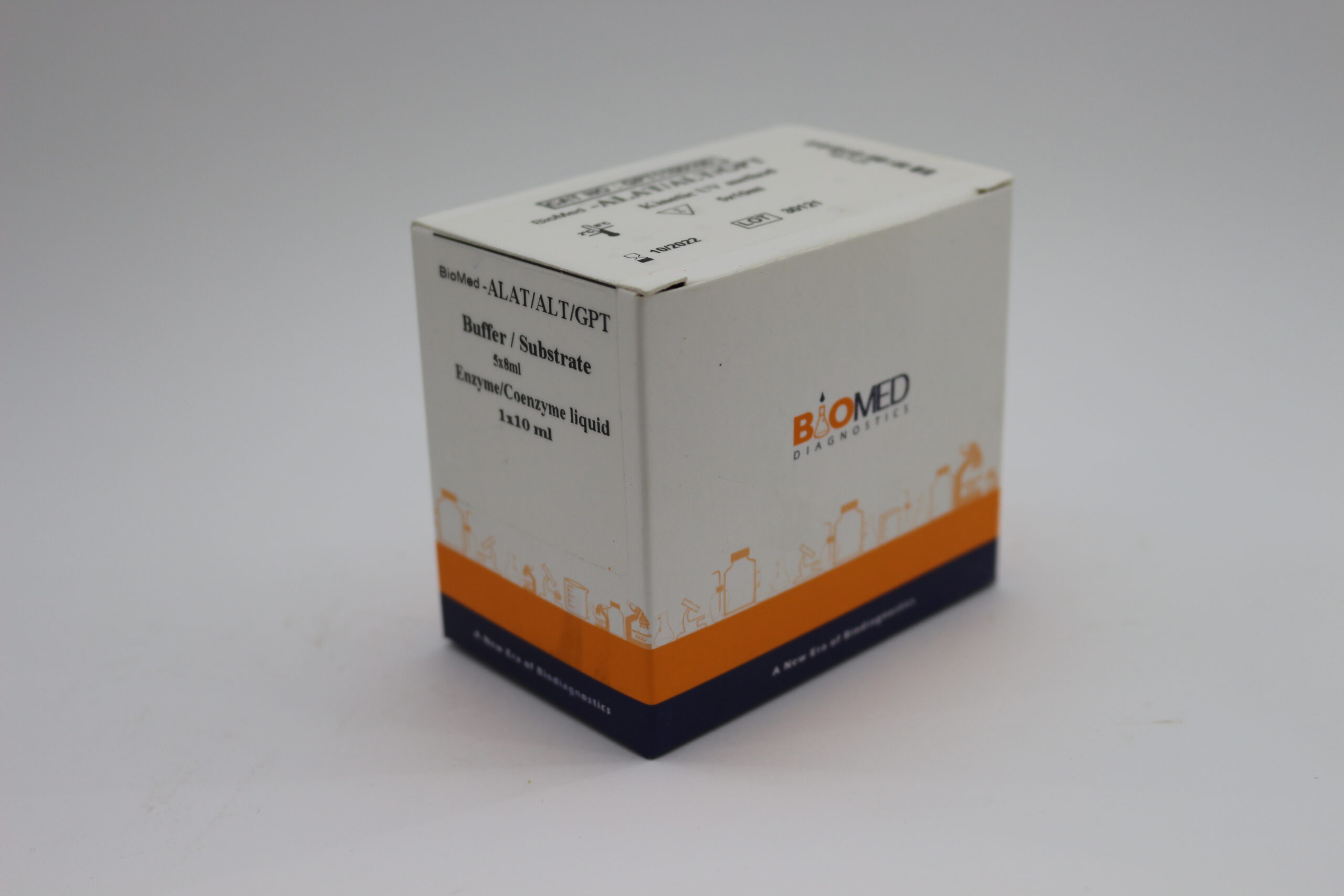 GPT(Kin) BIOMED (5×10 ml) 1 Biomed – GPT (ALAT/ALT/GPT) (5×10 ml) - - -ALAT/ALT/GPT Buffer/Substrate Enzyme Coenzyme liquid 1x10 md B
