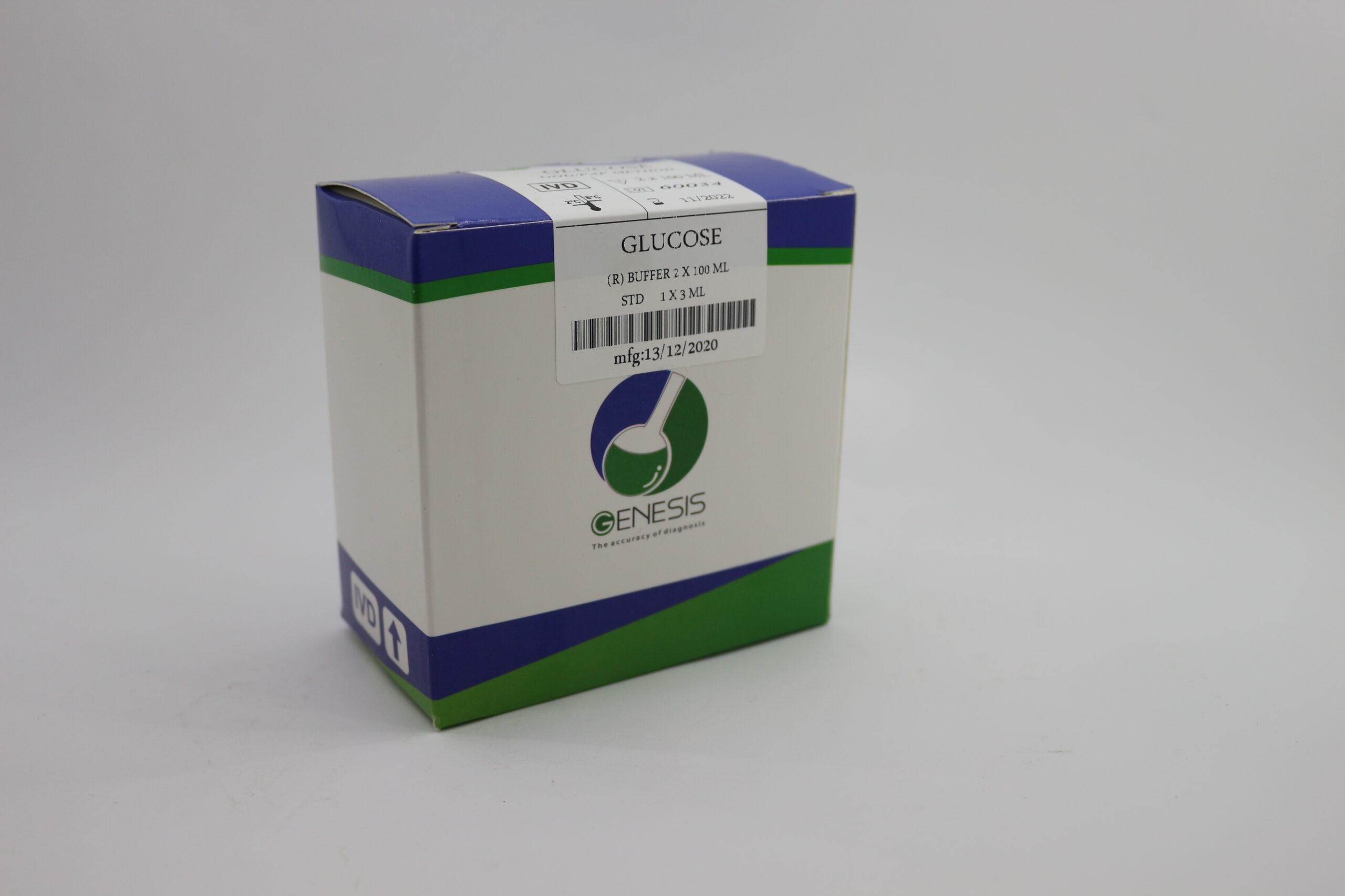 Glucose Genesis 1 FA GLUCOSE (R)SUFFER: X STD X3ML mfg:13/12/2020 GENESIS