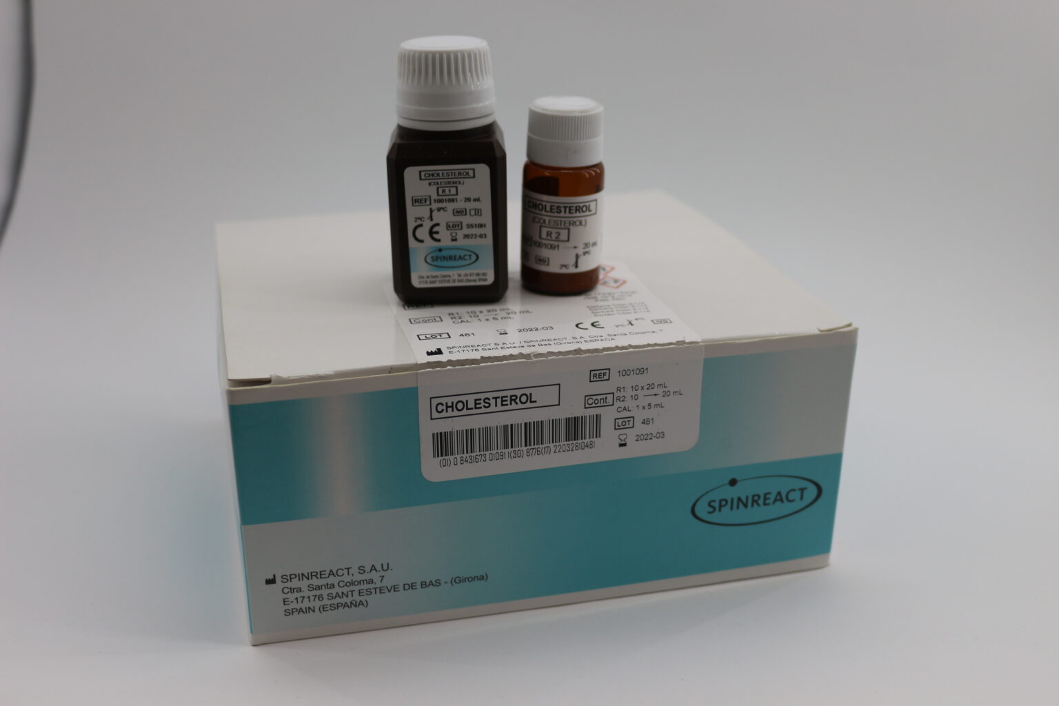 CERES CE CHOLESTEROL LEF SPINREACT SAU Cre 100ml